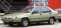 1990–1992 Proton Saga (Megavalve) Aeroback hatchback