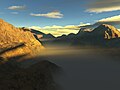Image 105Terragen scene at Scenery generator, by Fir0002 (from Wikipedia:Featured pictures/Artwork/Others)