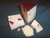 Wensleydale with cranberries