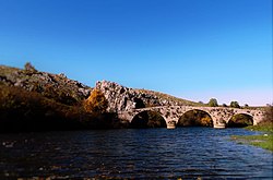 Ovčiji brod bridge in Bratač