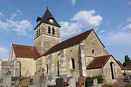 The church in Braux-le-Châtel