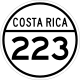 National Secondary Route 223 shield}}