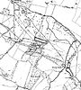 Map of Chilston Park, Kent, 1876