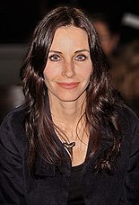 A photograph of Courteney Cox
