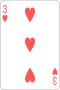 3 of hearts