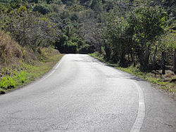 Scene in Barrio Quebrada Limon at PR-502 near Km 2.0