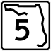 State Road 5 marker