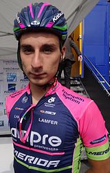 Niccolò Bonifazio, winner of the 2015 Gran Premio di Lugano