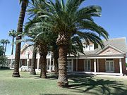 Main mansion of the Sahuaro Ranch, built in 1886 (NRHP)