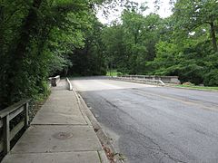 Deck of the Joyce Road Bridge