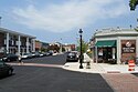 Looking north on Main St, Andover MA