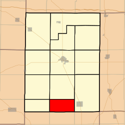 Location in Hamilton County