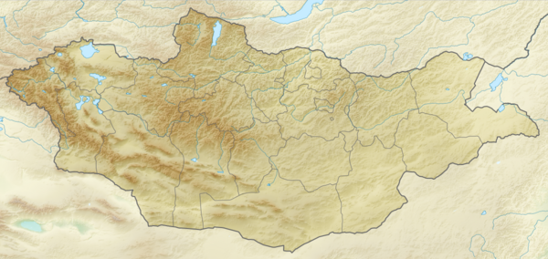 List of Ramsar sites in Mongolia is located in Mongolia