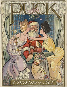 Christmas, 1902 cover of Puck