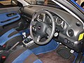 Subaru Impreza WRX STI 2006 - interior driver side (Australian model)