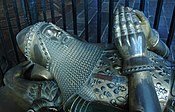 Effigy of Edward the Black Prince in Canterbury Cathedral