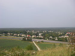 View from the Kukruse slag heap