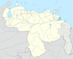 Map showing the location of Haitón del Guarataro