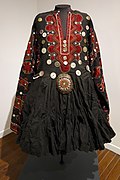 A mid 20th century jumlo, used as a wedding dress