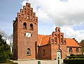 Ølstykke kirke, constructed c. 1100.