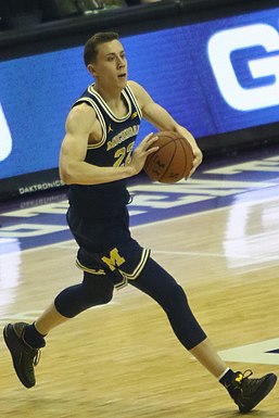 Duncan Robinson, undrafted 2018 for the 2017–18 Michigan Wolverines