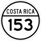 National Secondary Route 153 shield}}