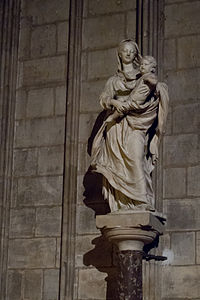 《圣母子》雕像