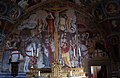 Crucifixion, at the back of the presbytery