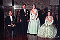 Image 3From left to right, Japanese Emperor Hirohito, Crown Prince Akihito, Crown Princess Michiko and Empress Nagako, 1959 (from Monarch)