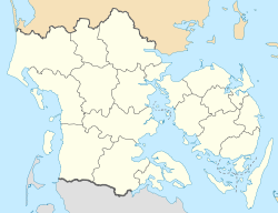 Kolding is located in Region of Southern Denmark