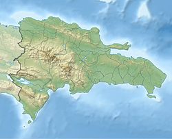 圣地亚哥-德洛斯卡瓦耶罗斯在多米尼加的位置