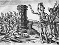 Image 23Timucua Indians at a column erected by the French in 1562 (from History of Florida)