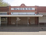 The former Blocker Store in downtown O'Donnell
