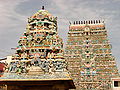 Gopuram, closer view