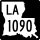 Louisiana Highway 1090 marker