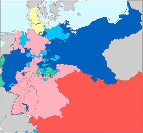 Aliances in the Austro-Prussia War