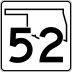 State Highway 52 marker