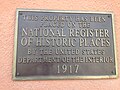 NRHP plaque