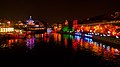 Night view of Qinhuai River and Fuzi Miao 夫子庙段秦淮河夜景 by SQFP, CC-by-2.0