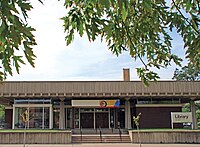 Southeast Library, built 1963, converted to a library in 1967. Currently part of the Hennepin County Library system.