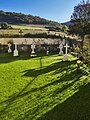 Cemetery in the village