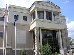 Clay County Courthouse in Manchester, Kentucky