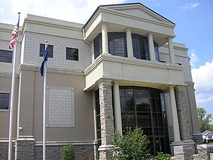 Clay County courthouse in Manchester