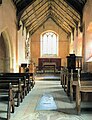 Interior of the church