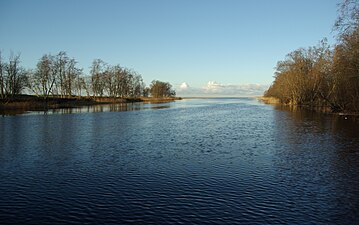 The mouth of Jägala River