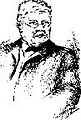 This sketch of George McAneny is from a 1905 San Jose newspaper. He lost more than $150,000 investing in Kentucky Camp.