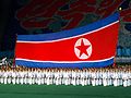 2008年朝鮮團體操《阿里郎》中展示國旗