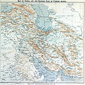 The region of Azerbaijan depicted with the Aras river as its northern boundary (1909)