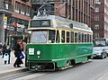 Valmet RM 1 tram in Kamppi