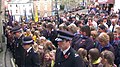 Image 3Scouts, Brownies, and Cubs with the local community in Tiverton, Devon on Remembrance Sunday (from Culture of the United Kingdom)